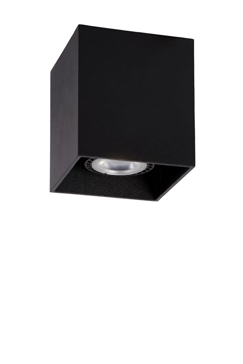 Lucide BODI - Spot plafond - 1xGU10 - Noir - éteint